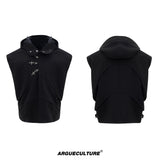 hooded-sleeveless-vest-pants-set-with-metal-buckles-black-bottoms