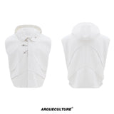 hooded-sleeveless-vest-pants-set-with-metal-buckles-white-bottoms