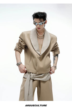 desc::houndstooth-v-neck-streetwear-jacket-drape-pants-set-detail-img-16