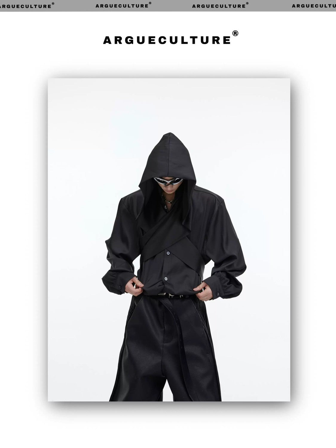 desc::ice-silk-hooded-cardigan-mens-oversized-streetwear-shirt-detail-img-15