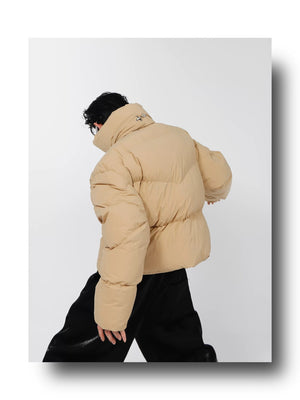 desc::irregular-cropped-puffer-jacket-with-metal-details-detail-img-2