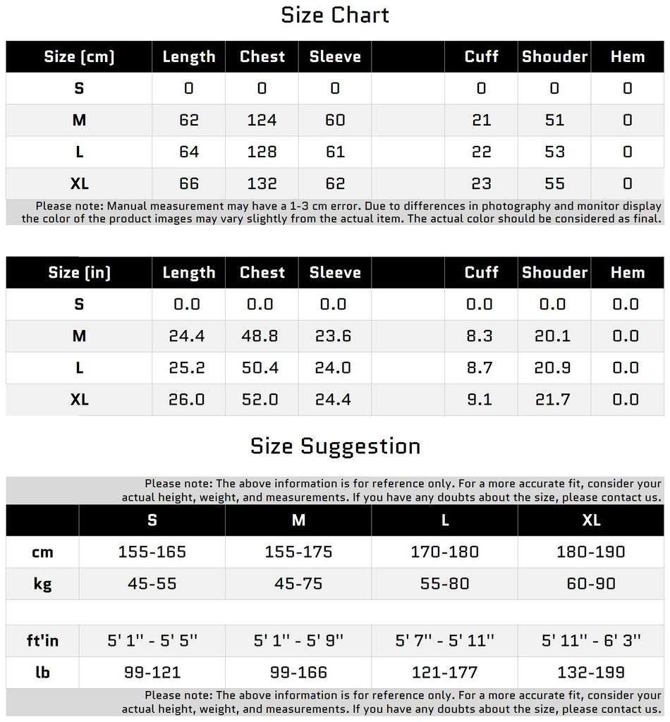 Size Chart for 비대칭 프린지 Hem 부드럽고 따뜻하며 내구성이 뛰어난 원단 티셔츠