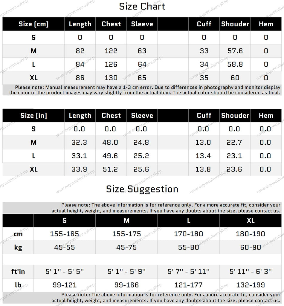 Size Chart for 세련된 룩을 위한 탈착식 모피 칼라가 있는 수트 재킷