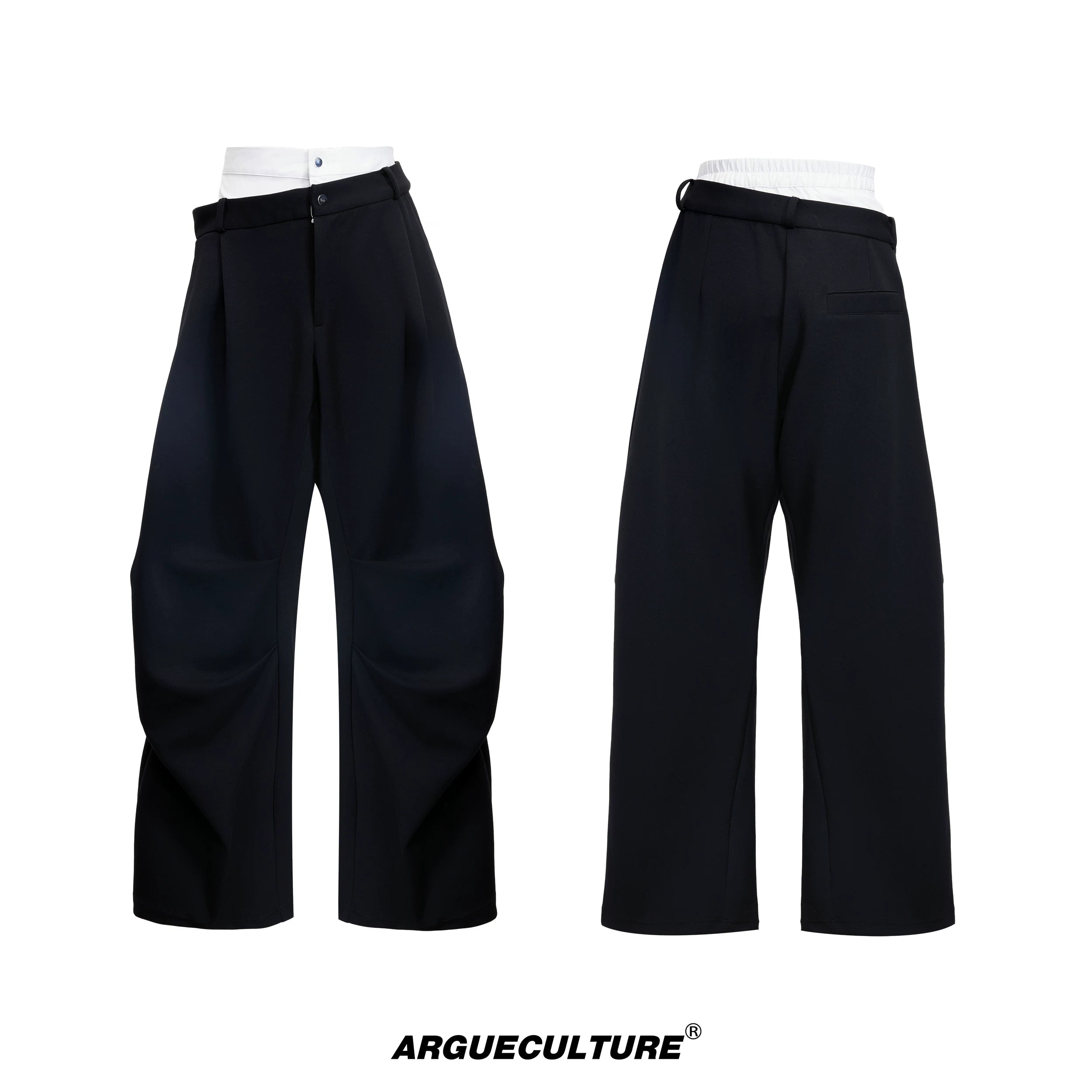 layered-deconstructed-hoodie-set-short-sleeve-streetwear-black-bottoms