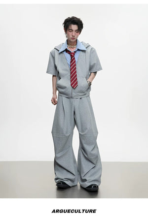 desc::layered-deconstructed-hoodie-set-short-sleeve-streetwear-detail-img-8