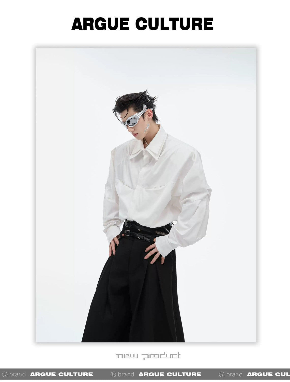 desc::layered-pleated-streetwear-button-up-oversized-shirt-detail-img-14