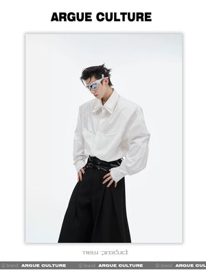 desc::layered-pleated-streetwear-button-up-oversized-shirt-detail-img-14