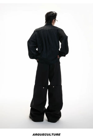 desc::lipstick-print-striped-button-down-streetwear-shirt-detail-img-13