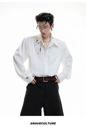 desc::lipstick-print-striped-button-down-streetwear-shirt-detail-img-8