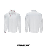 lipstick-print-striped-button-down-streetwear-shirt-white