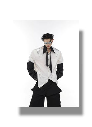 desc::liquid-metal-shoulder-pad-oversized-shirt-jacket-detail-img-11