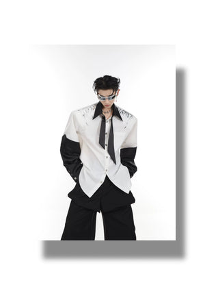 desc::liquid-metal-shoulder-pad-oversized-shirt-jacket-detail-img-7