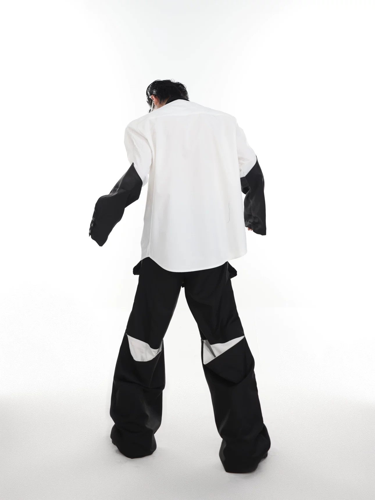 Macro shot of the futuristic liquid metal 3D print texture