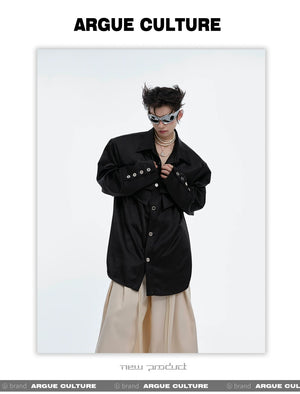 desc::liquid-texture-padded-shoulder-shirt-mens-streetwear-cardigan-detail-img-16