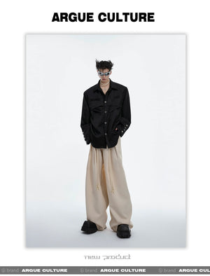 desc::liquid-texture-padded-shoulder-shirt-mens-streetwear-cardigan-detail-img-17