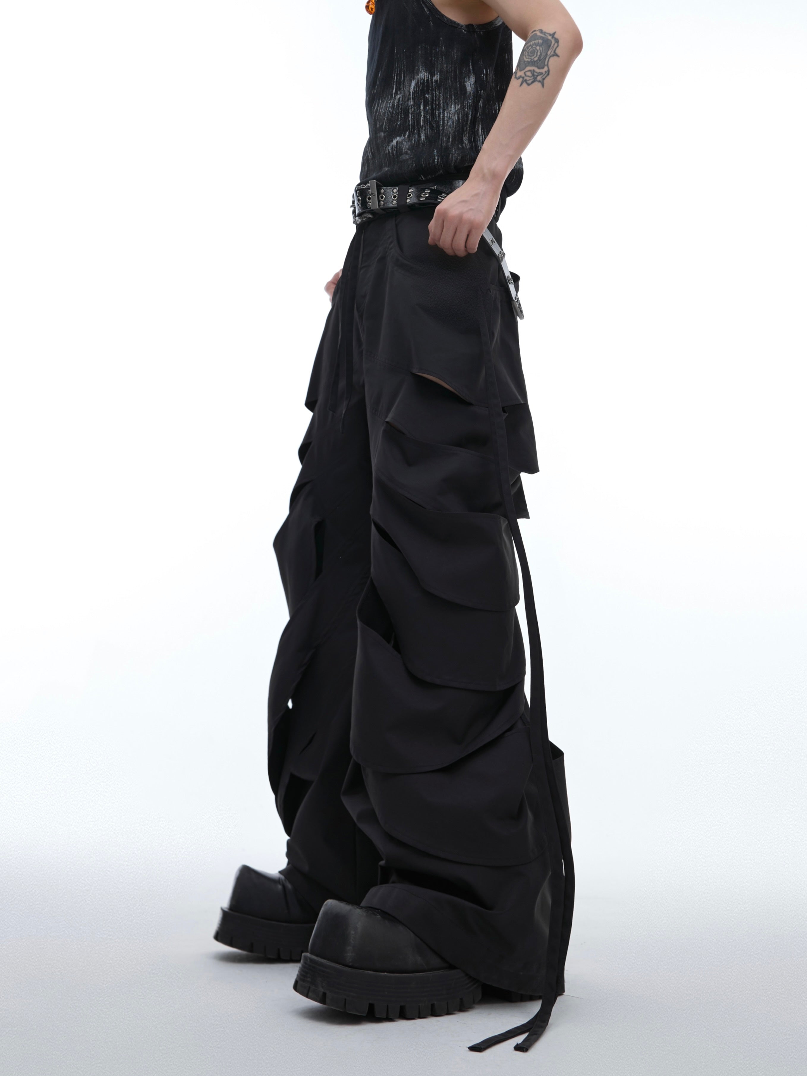Close-up of the luxury blended fabric with soft hand feel and decorative ribbon detailing