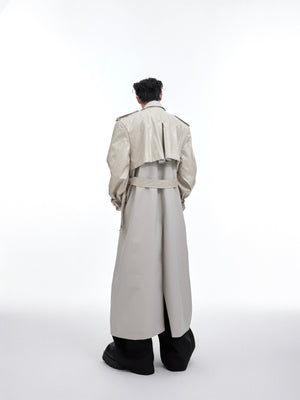 Head-turning oversized coat with deconstructed silhouette, ideal for making bold fashion statements