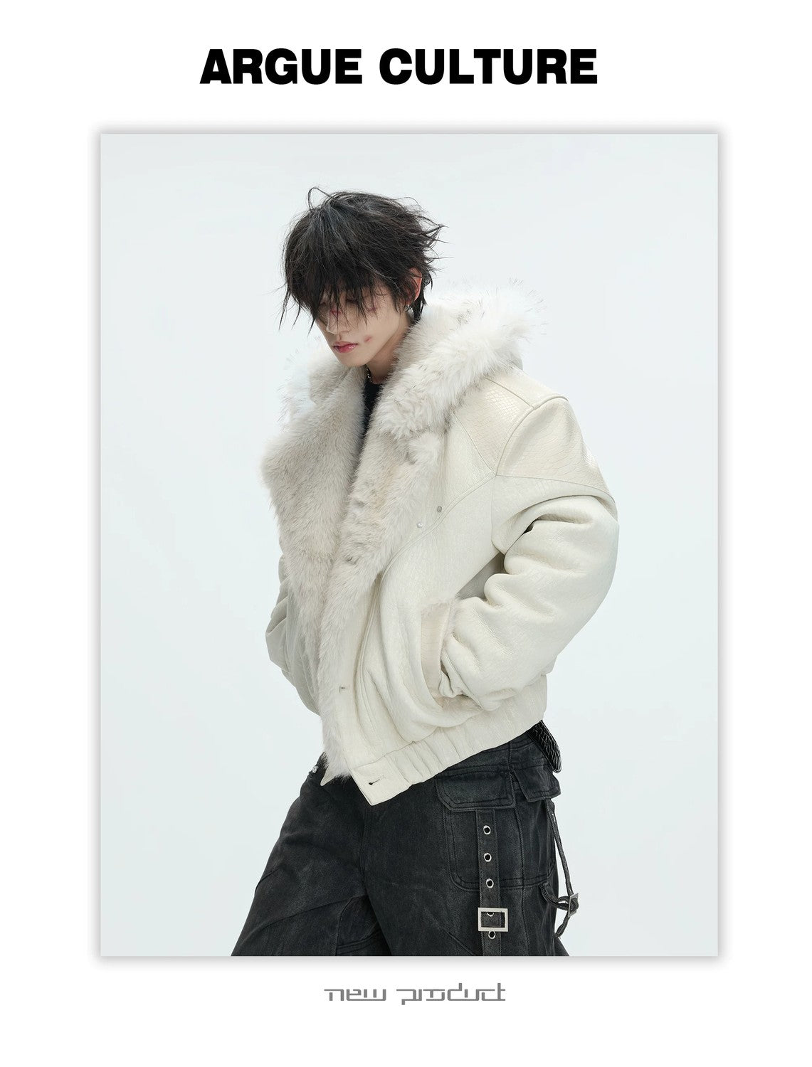 desc::marble-wolf-faux-fur-padded-jacket-baggy-streetwear-detail-img-12