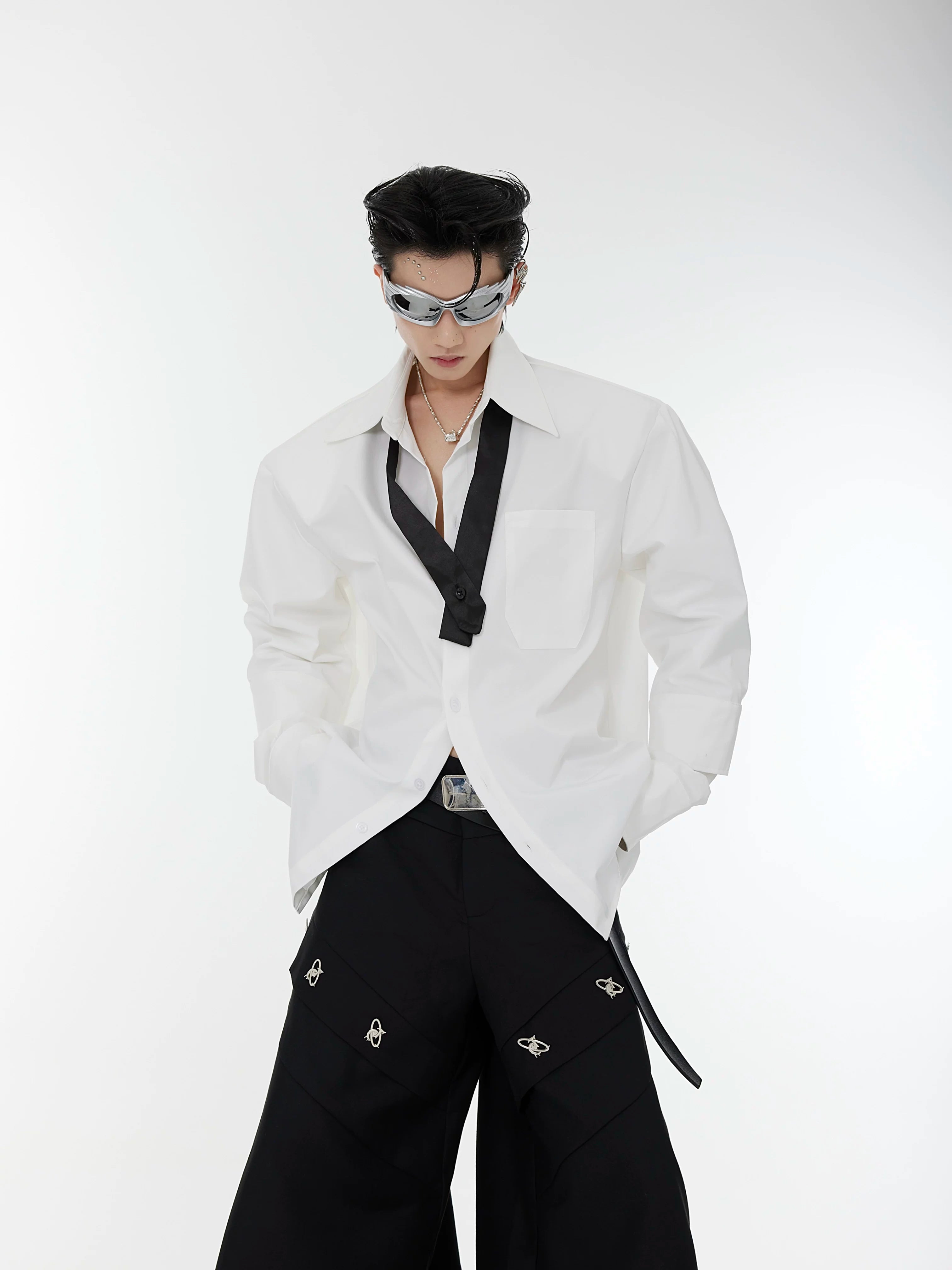 mens-futuristic-double-cuff-shirt-with-detachable-tie-white