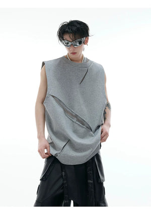 desc::mesh-cutout-sleeveless-tank-top-streetwear-slim-vest-detail-img-6