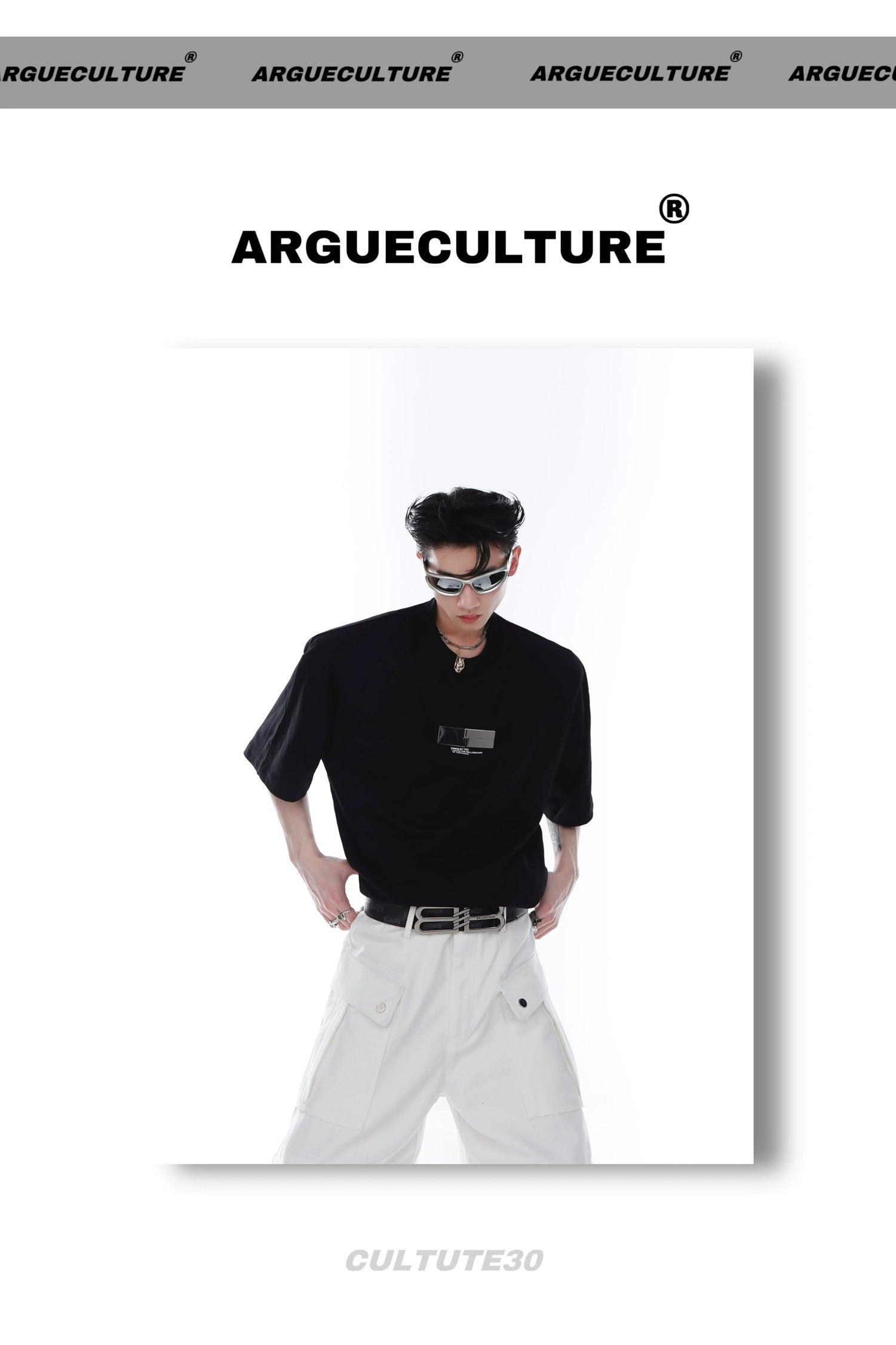 desc::metal-buckle-oversized-graphic-tee-streetwear-top-detail-img-3
