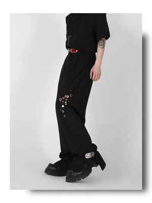 desc::metal-button-split-hem-wide-leg-relaxed-trousers-detail-img-2