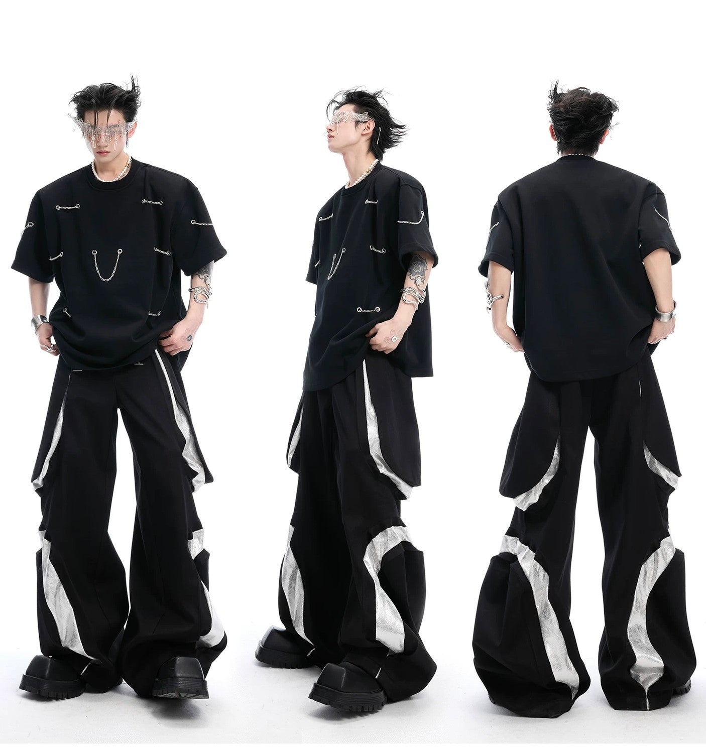 desc::metal-chain-shoulder-pad-heavyweight-oversized-tee-detail-img-4