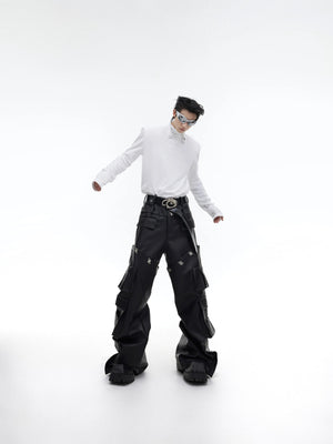 Close up of the premium cotton and rayon blend fabric texture