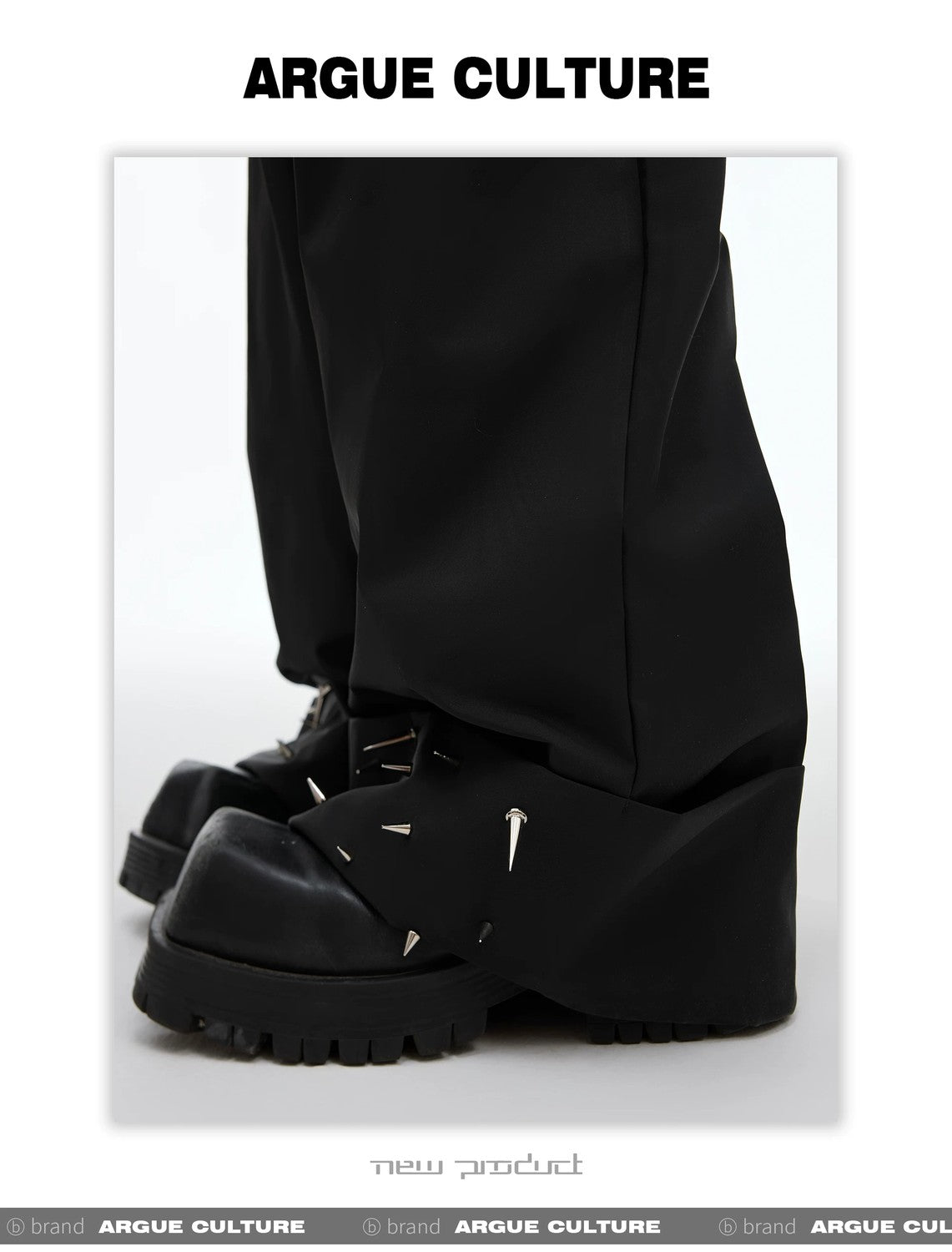 desc::metal-rivet-wide-leg-drape-trousers-cyber-street-style-detail-img-6