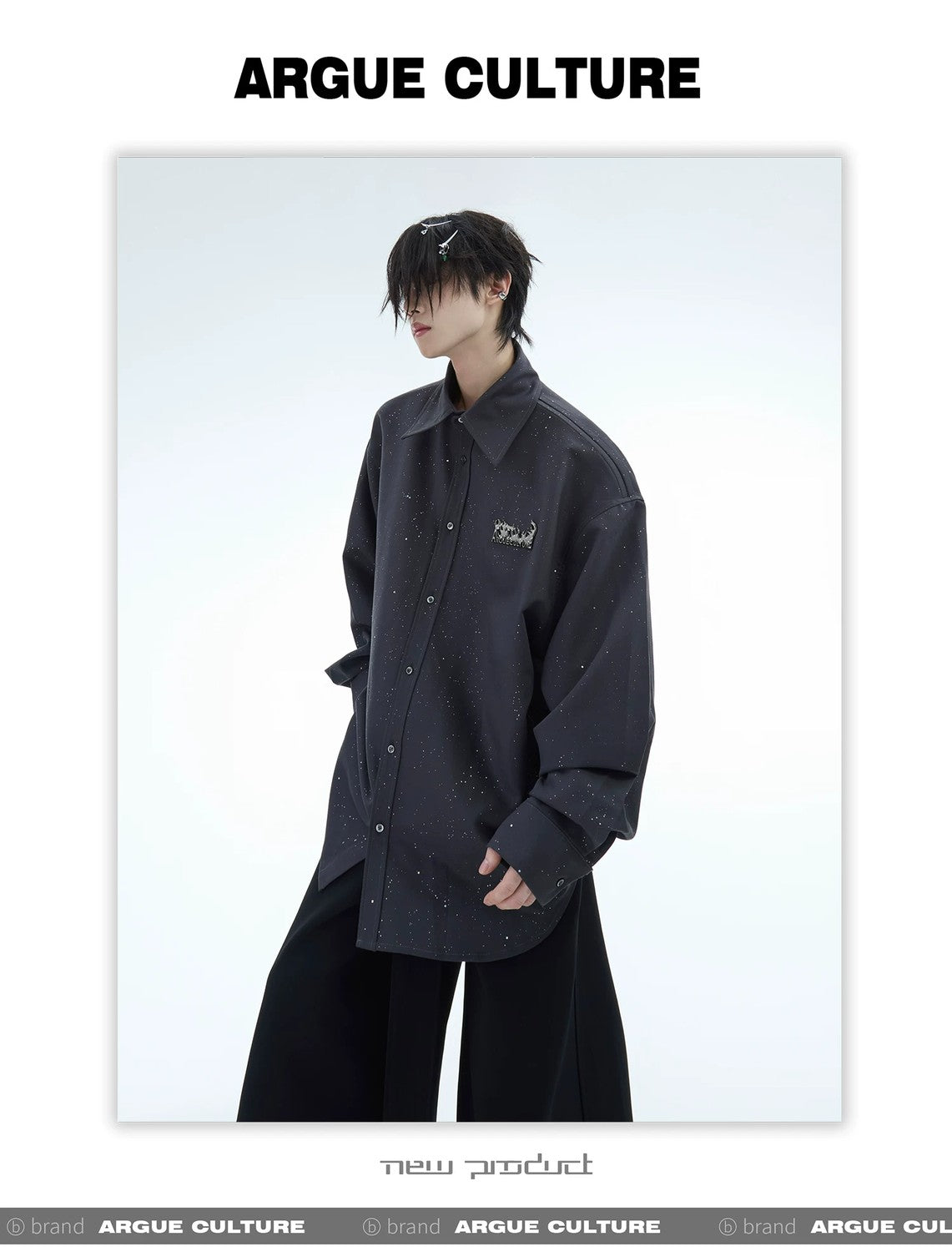 desc::metallic-flame-shimmer-oversized-button-up-shirt-detail-img-10