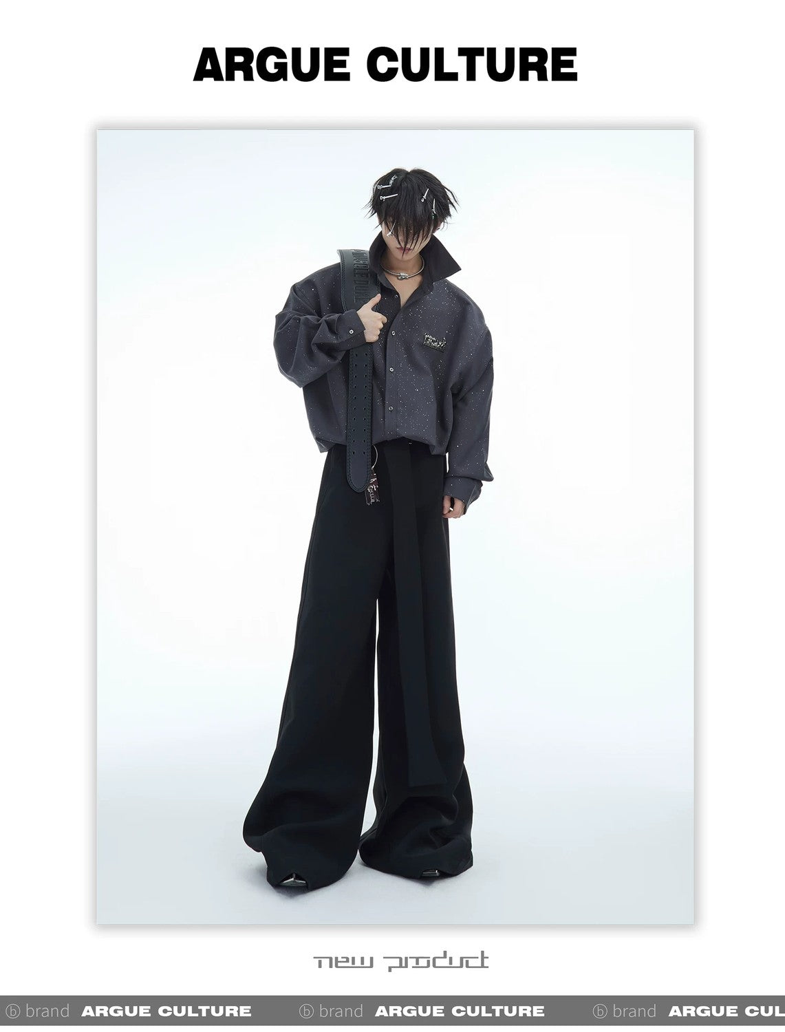 desc::metallic-flame-shimmer-oversized-button-up-shirt-detail-img-14