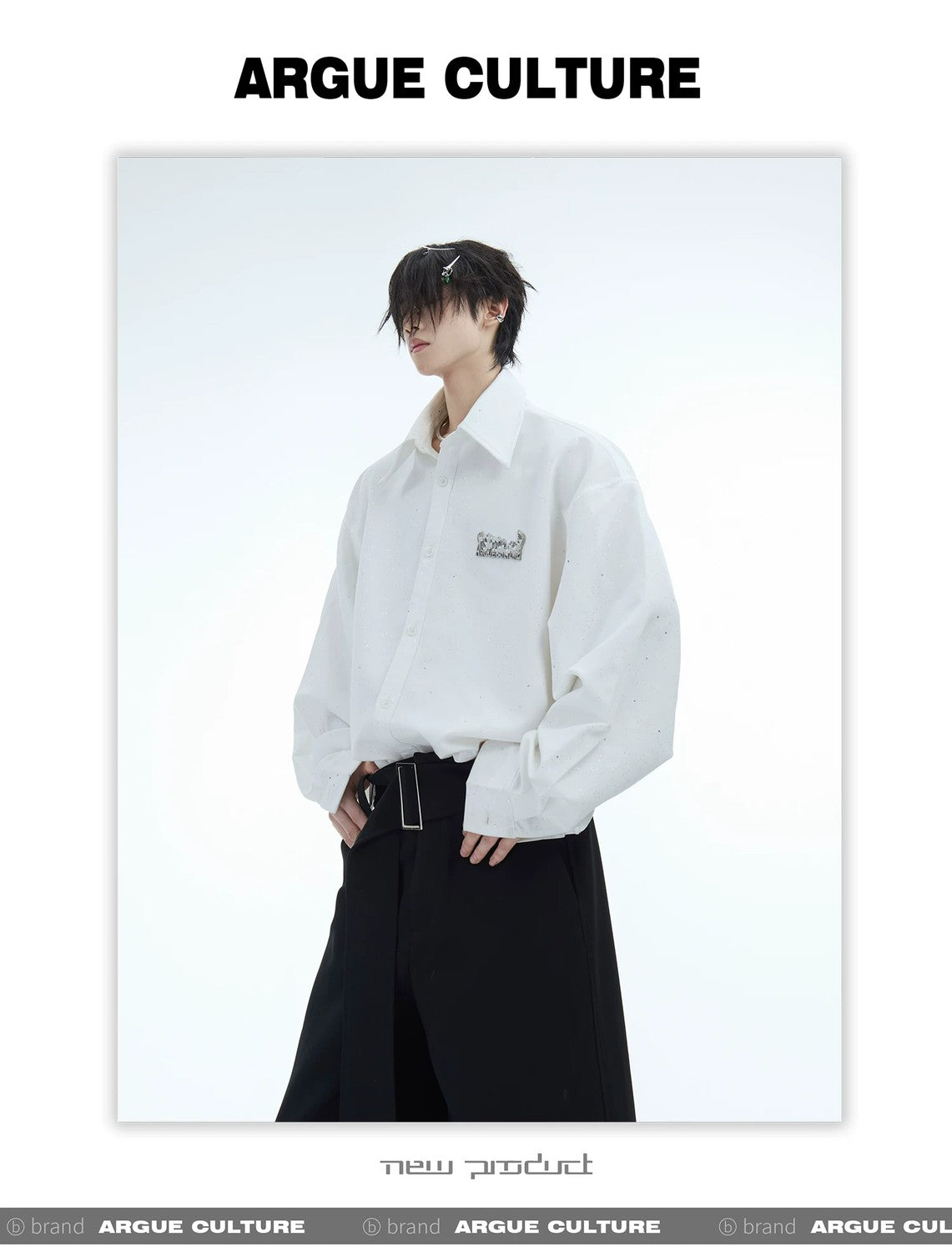 desc::metallic-flame-shimmer-oversized-button-up-shirt-detail-img-6