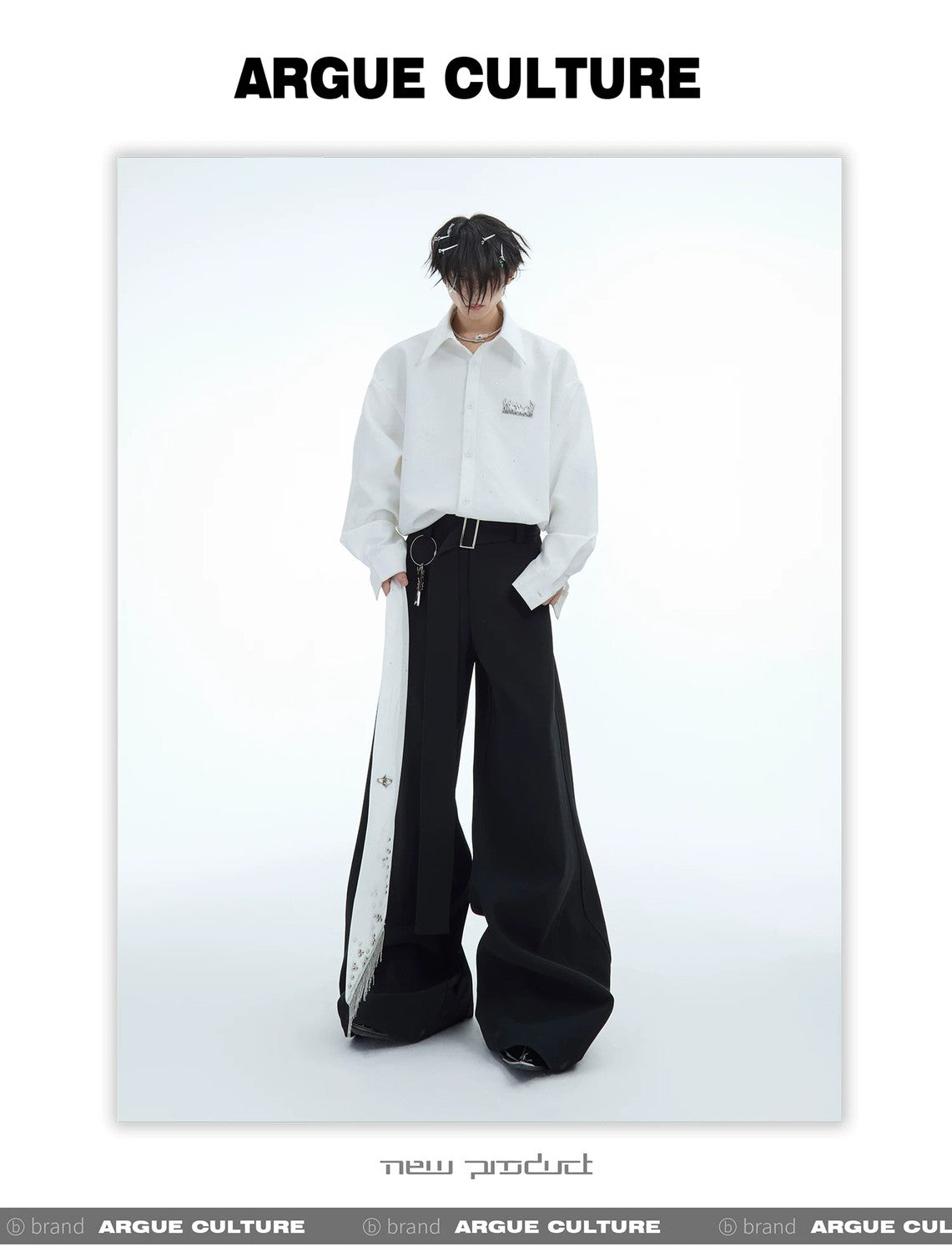 desc::metallic-flame-shimmer-oversized-button-up-shirt-detail-img-7