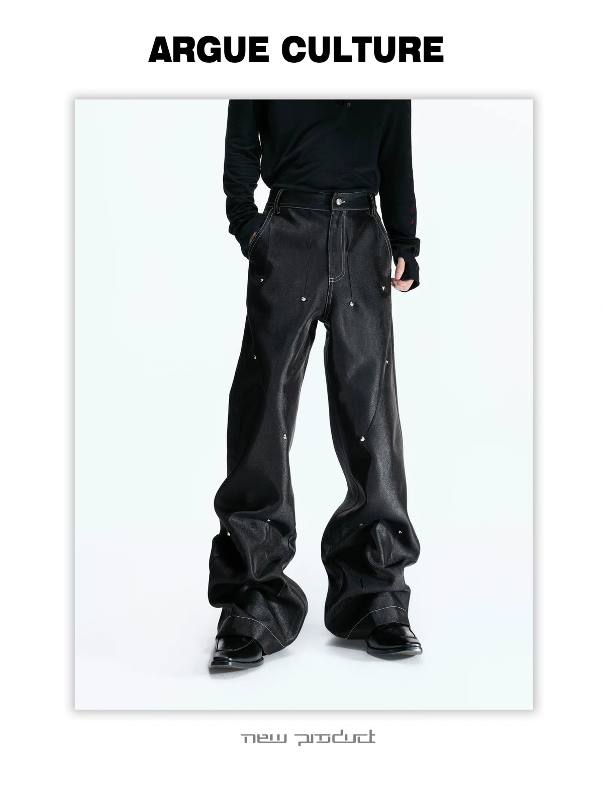 Napoleon Stand-Collar Cropped Jacket in Black - detail image 11