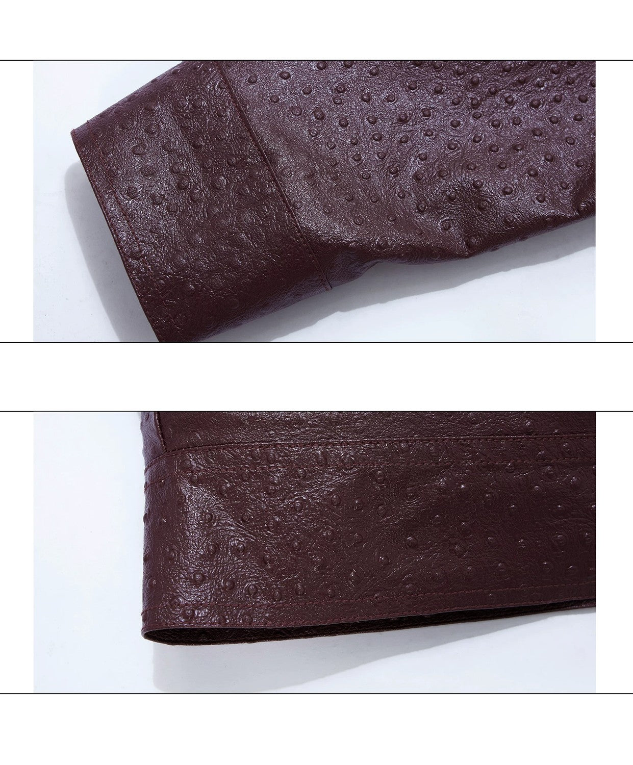 desc::ostrich-leather-texture-jacket-with-airplane-buckles-detail-img-20