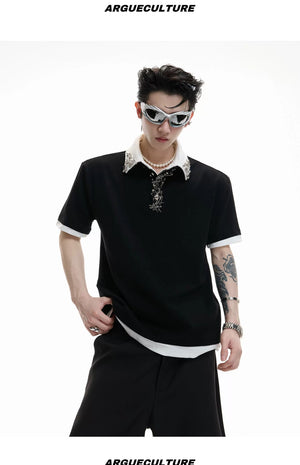 desc::oversized-contrast-collar-pin-tee-unisex-streetwear-detail-img-11