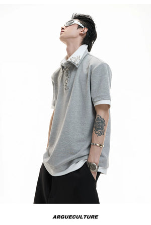 desc::oversized-contrast-collar-pin-tee-unisex-streetwear-detail-img-9