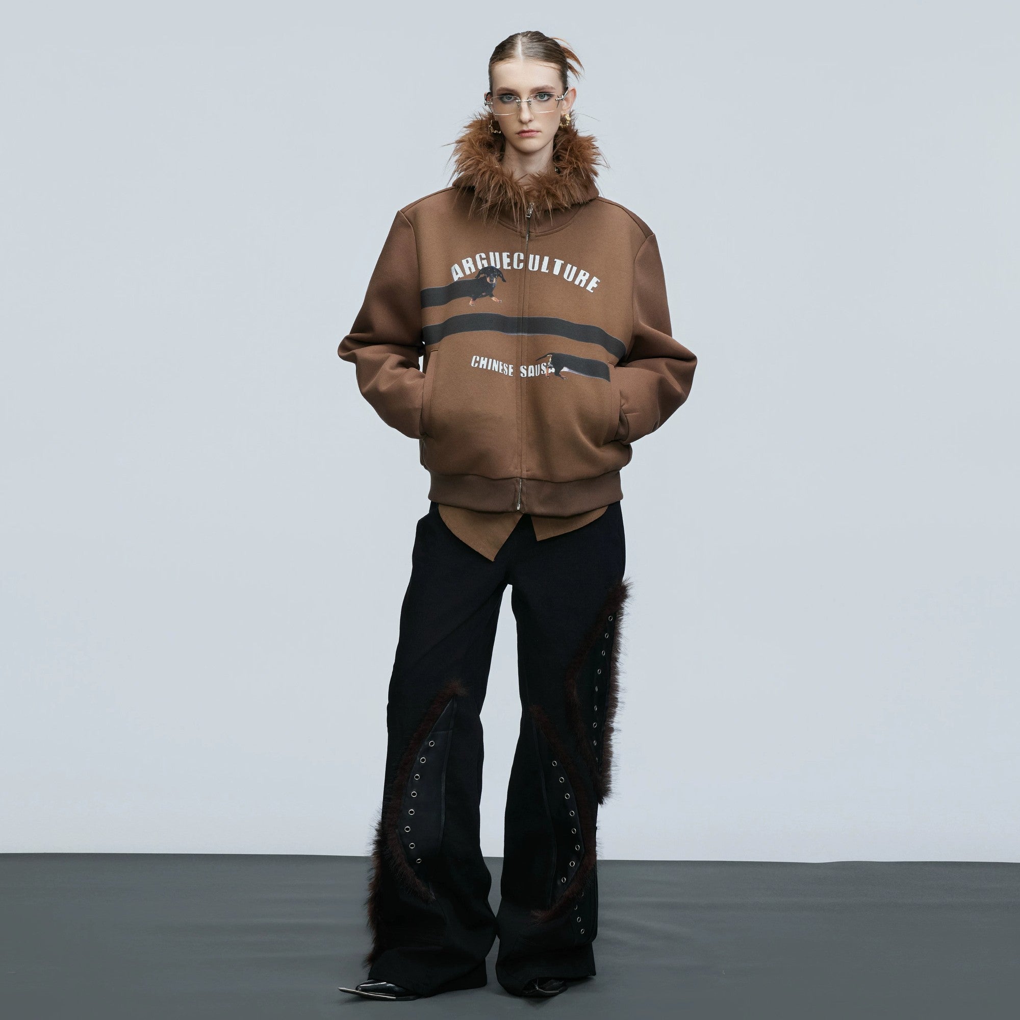 Back view showing the loose fit and high-quality cotton fabric