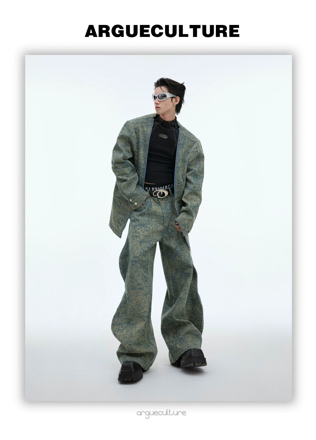 desc::oversized-deconstructed-3d-denim-blazer-with-metal-zips-detail-img-9