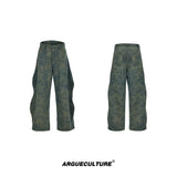 oversized-deconstructed-3d-denim-blazer-with-metal-zips-green-jacket