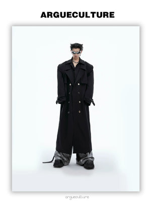 desc::oversized-deconstructed-trench-coat-with-padded-shoulders-detail-img-6
