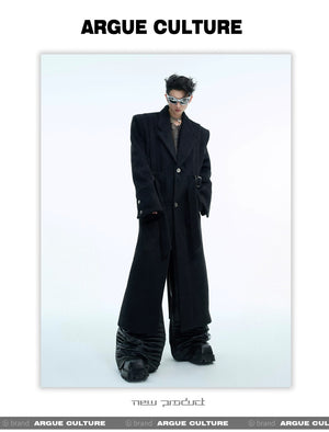 desc::oversized-deconstructed-wool-coat-with-shoulder-pads-detail-img-3