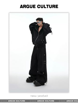 desc::oversized-drawstring-deconstructed-streetwear-hoodie-set-detail-img-19