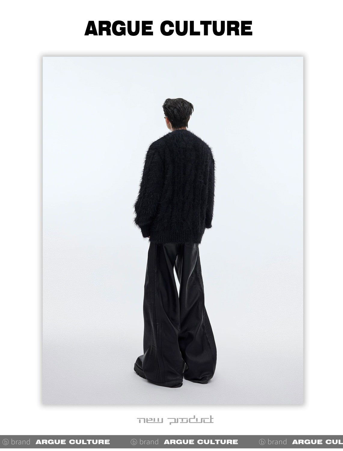 desc::oversized-faux-mink-v-neck-sweater-mens-streetwear-detail-img-6