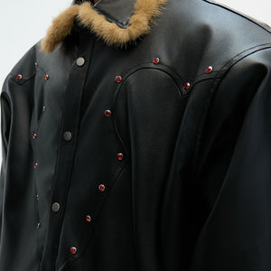 Inside view showing the thick fleece lining and premium cotton material.