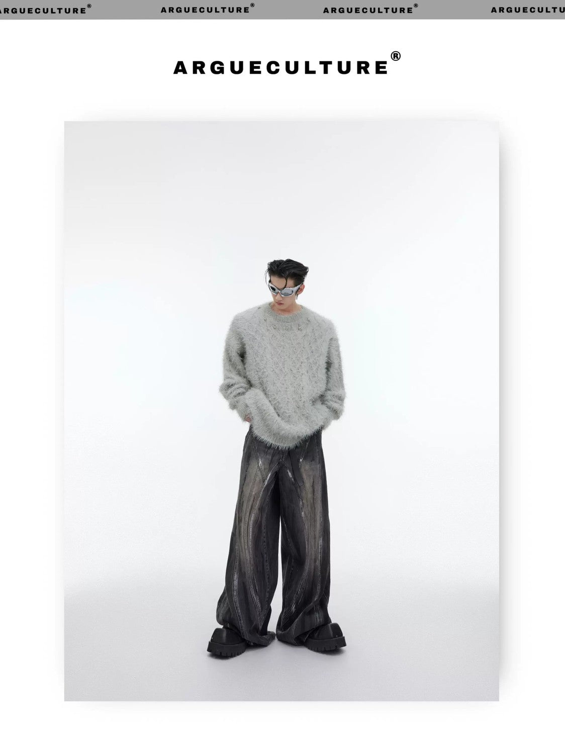 desc::oversized-metal-button-knit-sweater-unisex-streetwear-detail-img-5