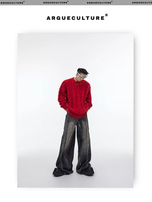 desc::oversized-metal-button-knit-sweater-unisex-streetwear-detail-img-7