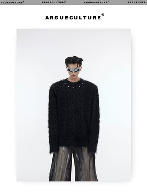 desc::oversized-metal-button-knit-sweater-unisex-streetwear-detail-img-8