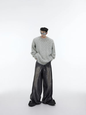 Collection of available colors for the metal button knit sweater