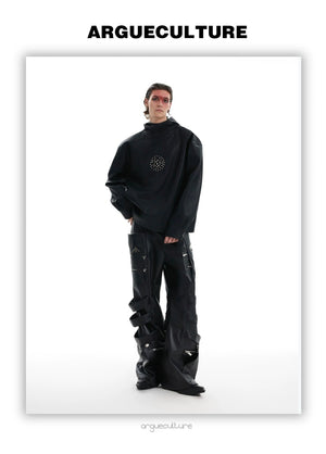 desc::oversized-punk-pu-leather-hoodie-with-rivet-accents-detail-img-8